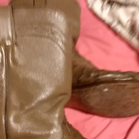 Full Quill ostrich Justin 1979 boots resoled in 01 - Picture 4 of 4